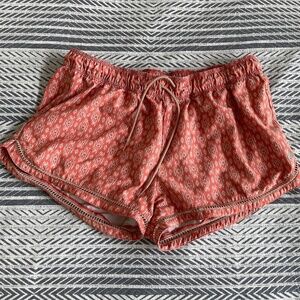 Prana Pink Athletic Shorts Lightweight Relaxed Fit